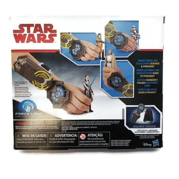 Star Wars Force Link 4 Pack Skywalker Rey Tech Rose Stormstrooper Disney Hasbro - Picture 5 of 5